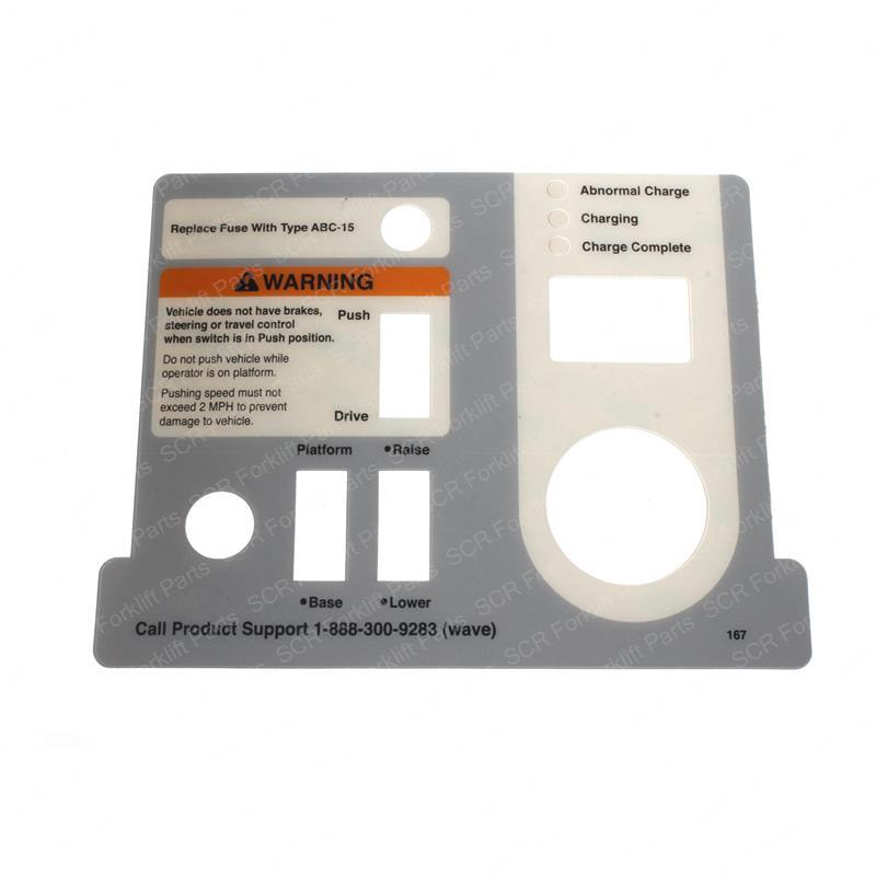 DECAL - SERVICE PANEL CR69167-001 cr69167-001 product image