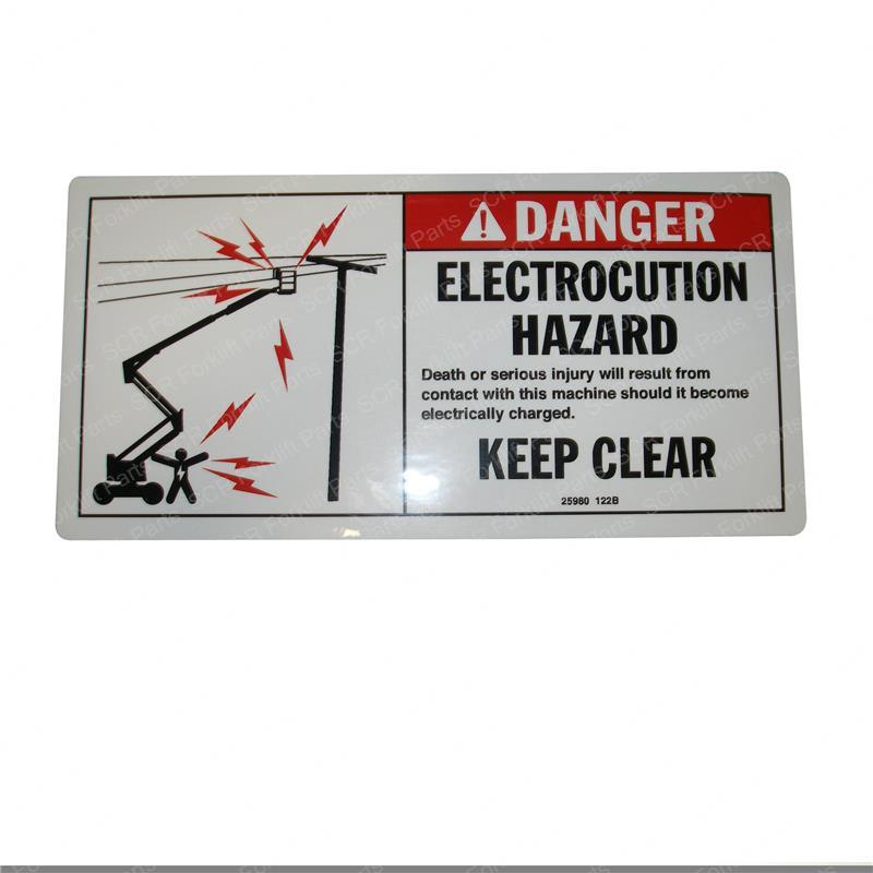 DECAL - ELECTROCUTION HAZARD SY1243771 sy1243771 product image
