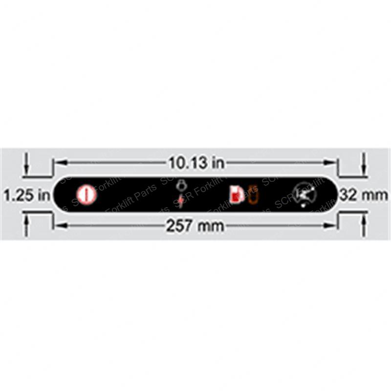 DECAL - AUX POWER SY1230854 sy1230854 product image