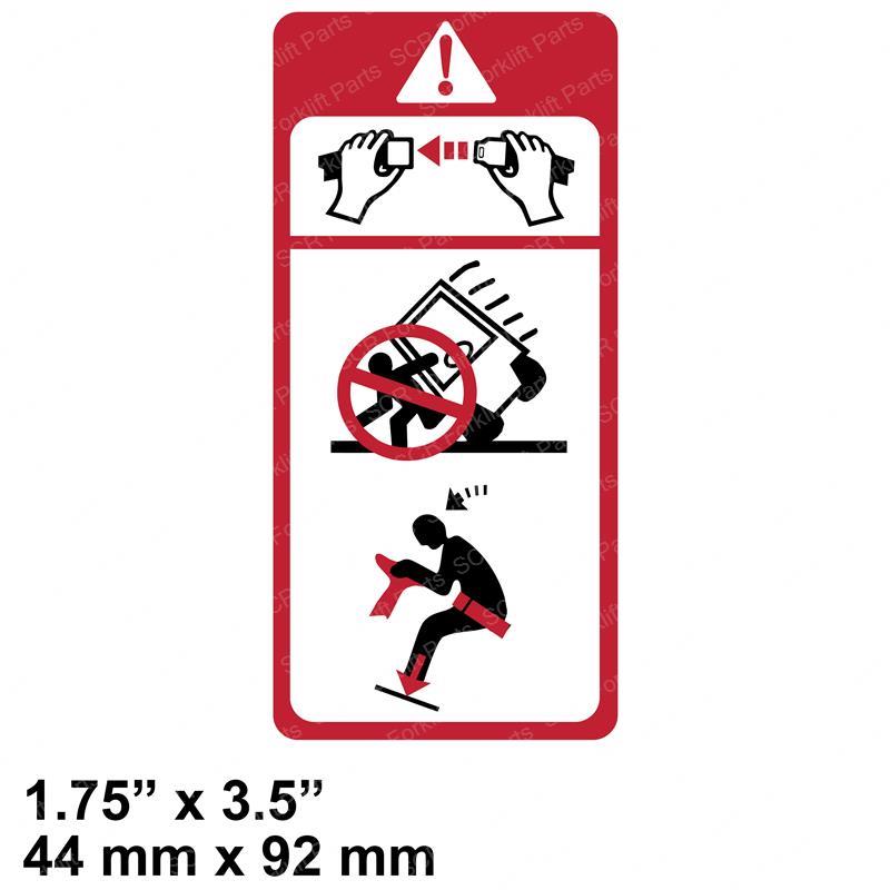 DECAL - FORKLIFT SAFETY SY1229250 sy1229250 product image