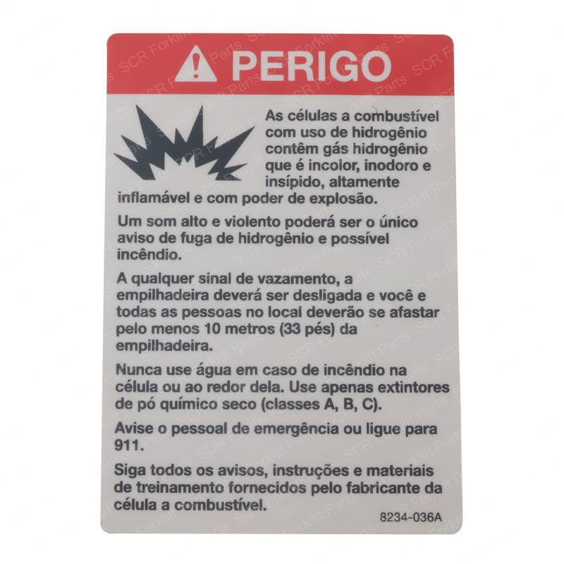 WARNING PROTECT YOURSELF CR68234-036 cr68234-036 product image