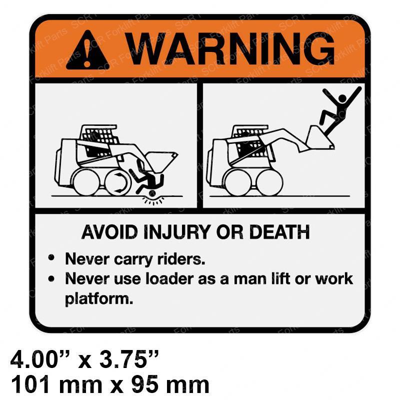 DECAL - WARNING AVOID INJURY BC6710358 bc6710358 product image