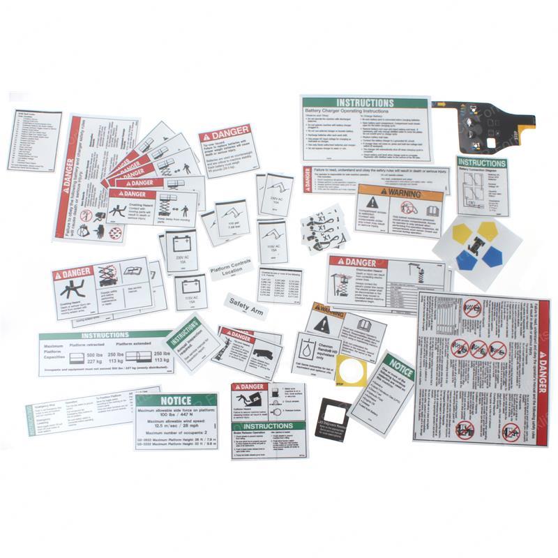 DECAL KIT - 2632 COMP WORDS SY1230922 sy1230922 product image
