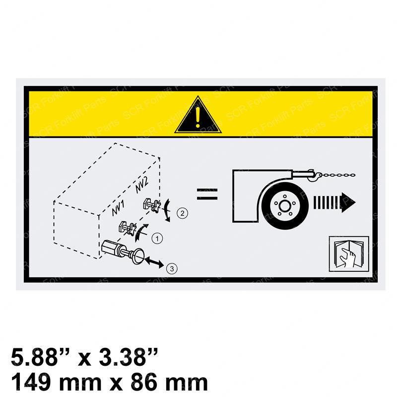 DECAL-BRAKE-OPTIMUM 8 CR3078152020 cr3078152020 product image