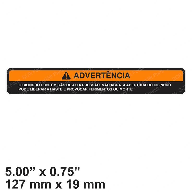 DECAL - WARN PRESSURE GAS (PT) BC6577754BRBR bc6577754brbr product image