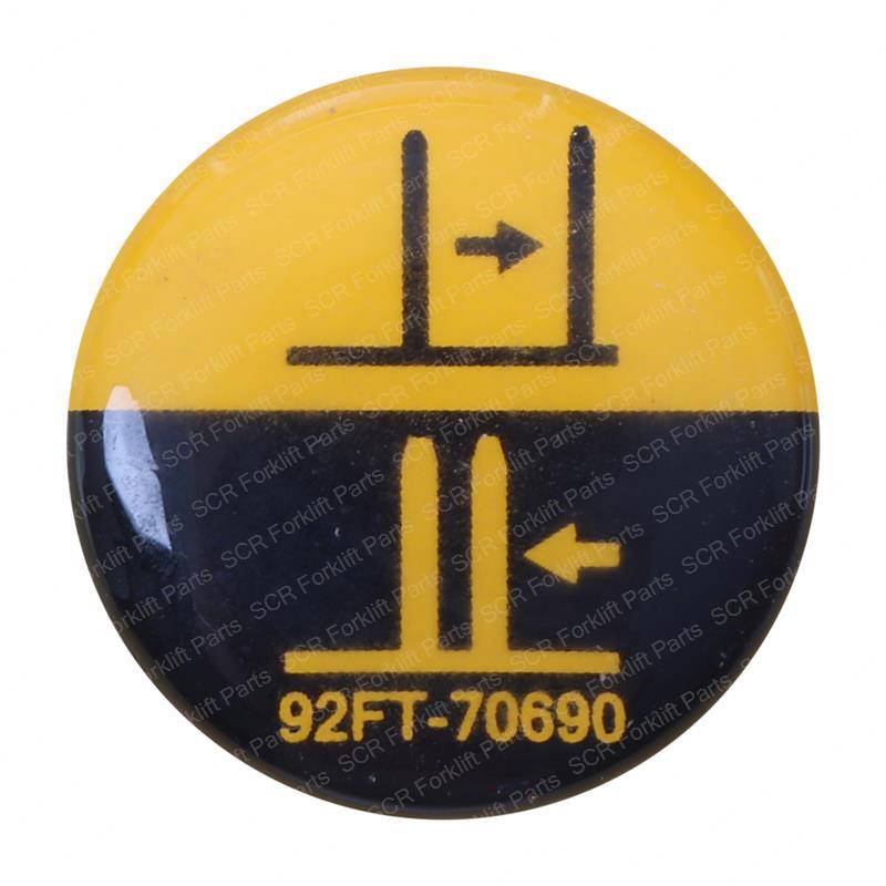 DECAL-ATTACH ENGLISH HN92FT-70690 hn92ft-70690 product image