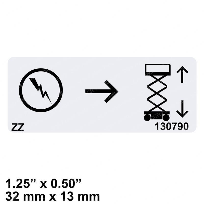 DECAL - ENABLE LIFT PICTORIAL GNSJ130790AAGT gnsj130790aagt product image