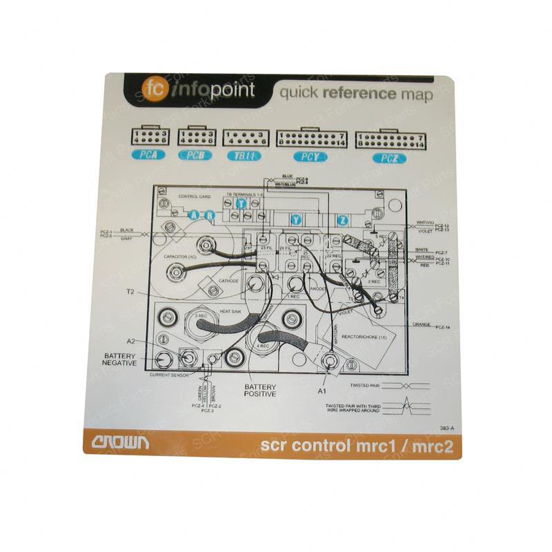 LABEL SCR CONTROL MRC1/MRC2 CR69383 cr69383 product image