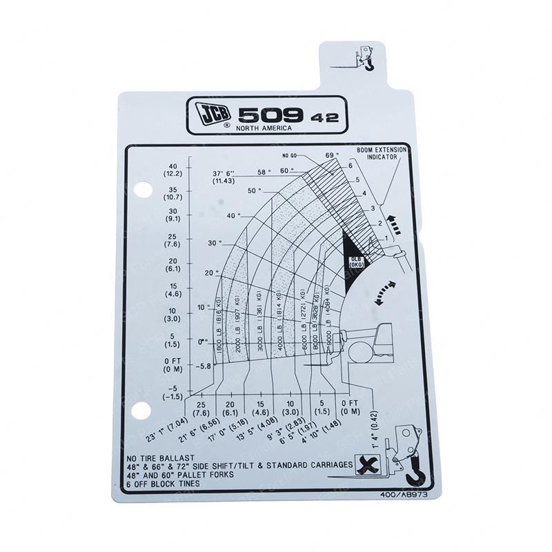 F/CHART 509-42 BOOM NOSE (P90) JC400/A8973 jc400-a8973 product image