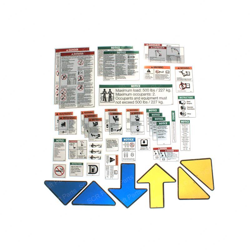 DECAL KIT INSTRUCT Z-60 DIESEL GN65466 gn65466 product image