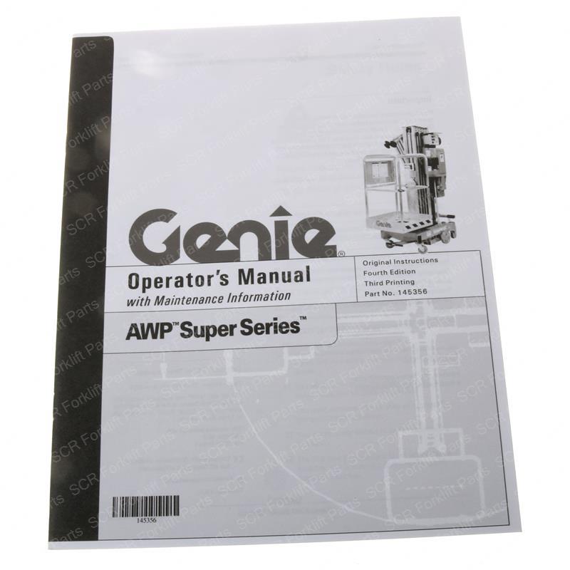 MANUAL - OPER AWP SS 3RD ED SY28-115552 sy28-115552 product image