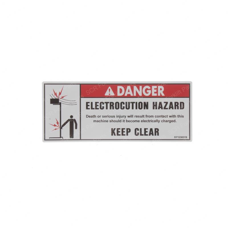 DECAL - ELEC HAZARD JL97547 jl97547 product image