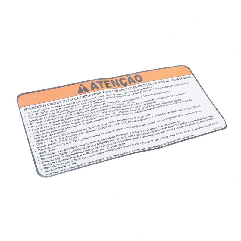 LBL,DRIVING WARNING NI99080-FW88B ni99080-fw88b product image