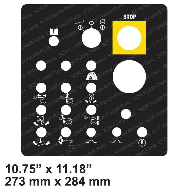 DECAL - CONTROL PANEL Z40 GN114132GT gn114132gt product image