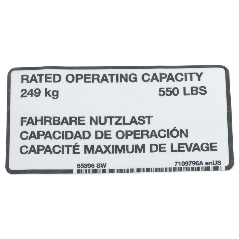 LOAD DECA BC7109796 bc7109796 product image