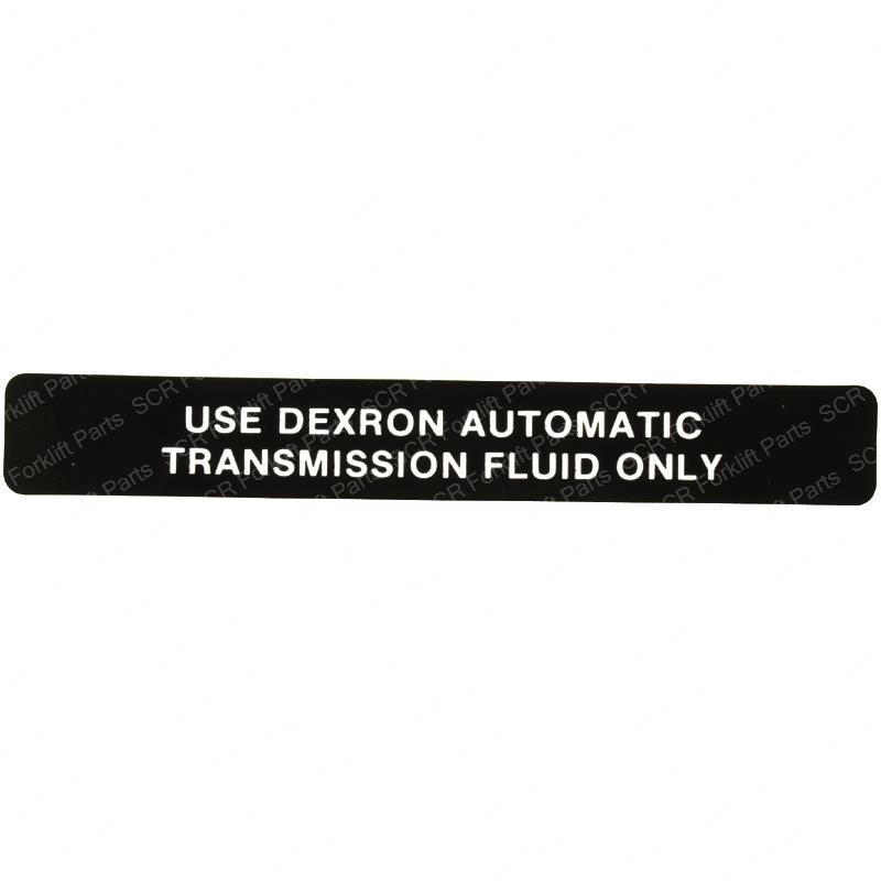 DECAL - TRANSMISSION FLUID CL1747756 cl1747756 product image