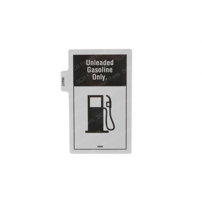 DECAL UNLEADED GASOLINE ONLY SY1243774 sy1243774 product image