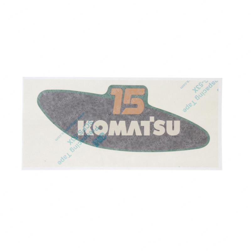 NAME PLATE 15 RIGHT KO37B-1QK-A231 ko37b-1qk-a231 product image