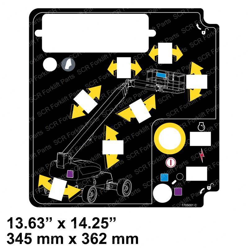 DECAL GROUND CONTROL(FOX) JL1705001 jl1705001 product image