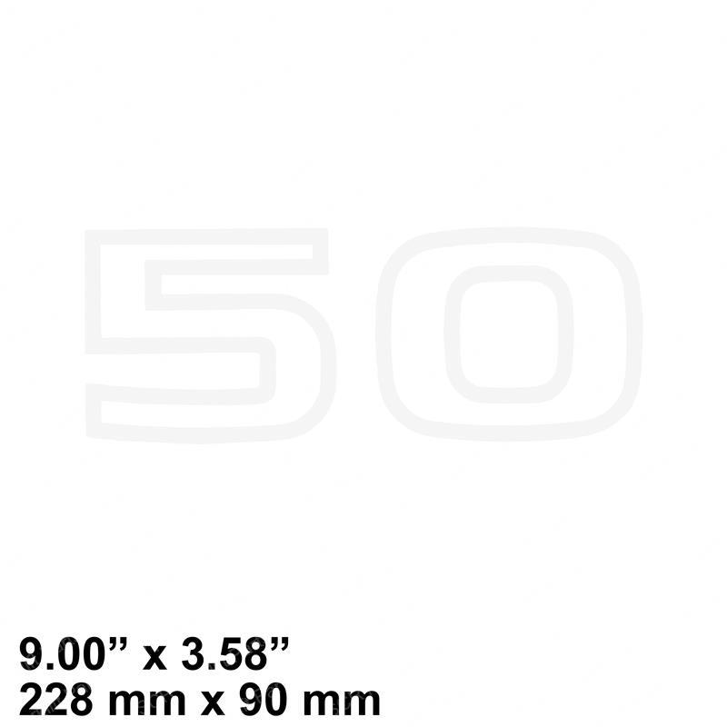 LABEL - CAPACITY 50 NI99064-FW14A ni99064-fw14a product image