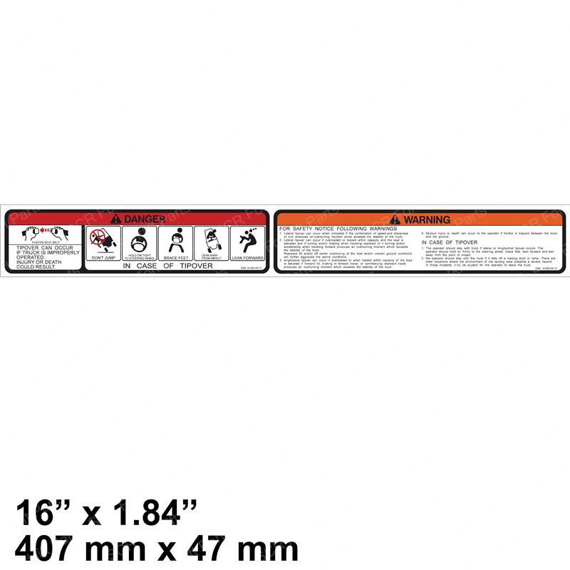 DECAL - WARNING MB1015664 mb1015664 product image