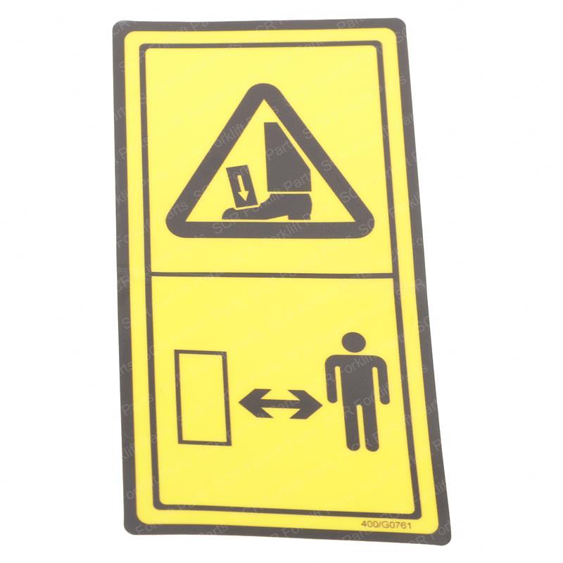 CRUSH HAZARD JC400/G761 jc400-g761 product image