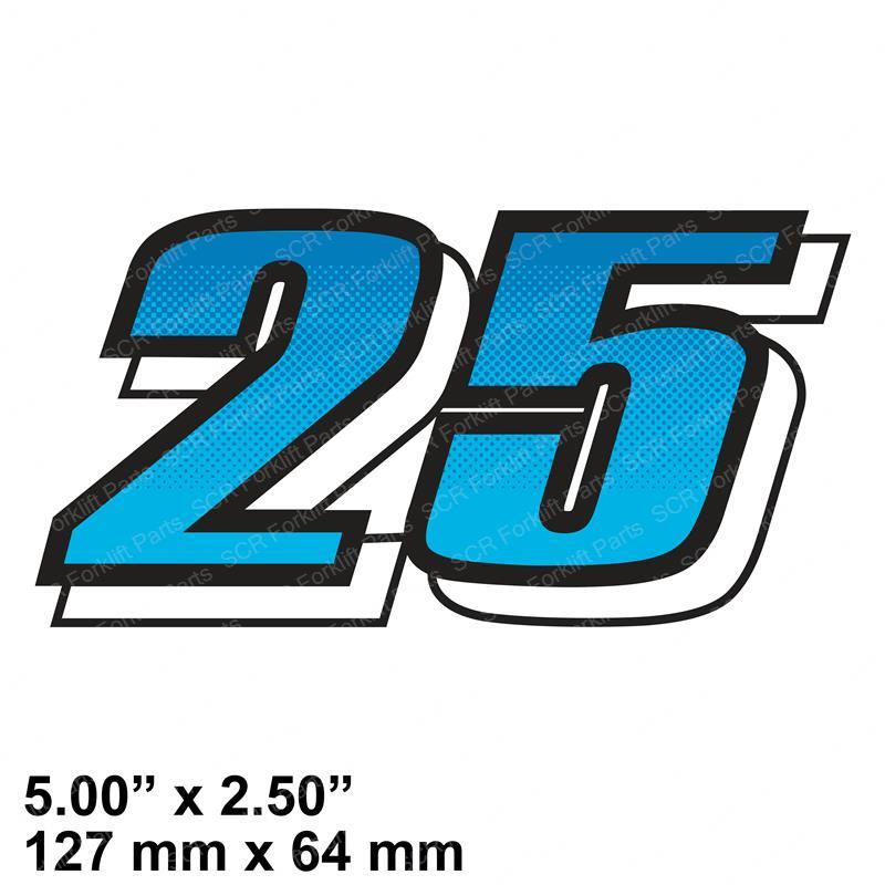 DECAL - MODEL 25 SY1243508 sy1243508 product image
