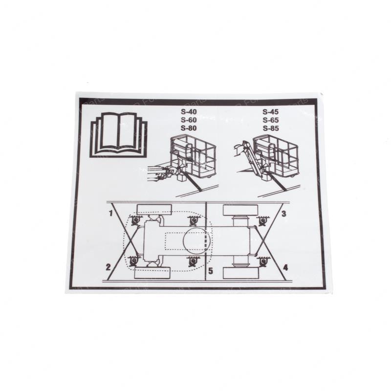 DECAL - TRANSPORT DIAGRAM GN114099A gn114099a product image