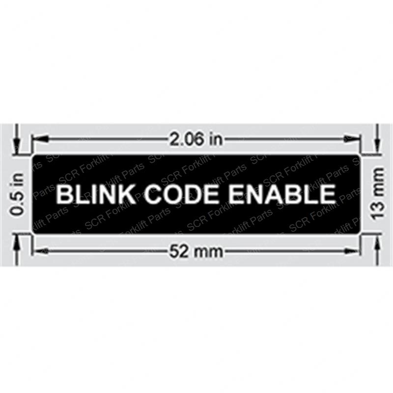 DECAL - BLINK CODE GN2-1332-1-OEM gn2-1332-1-oem product image