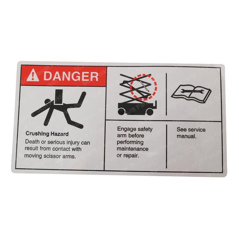 DECAL DANGER-USE SAFETY GN82561-OEM gn82561-oem product image