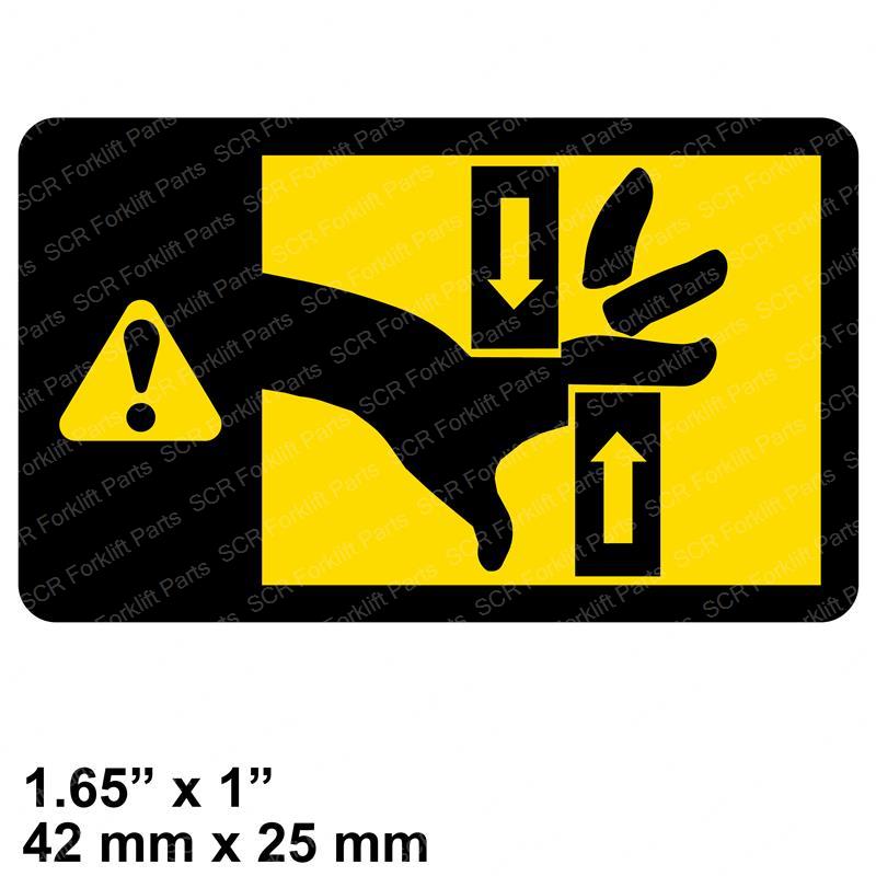 DECAL - PINCH POINT NI97836-FK11A ni97836-fk11a product image