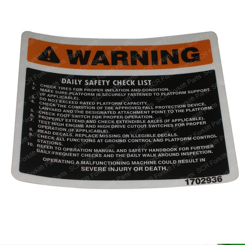 DECAL WARN JL1702936 jl1702936 product image