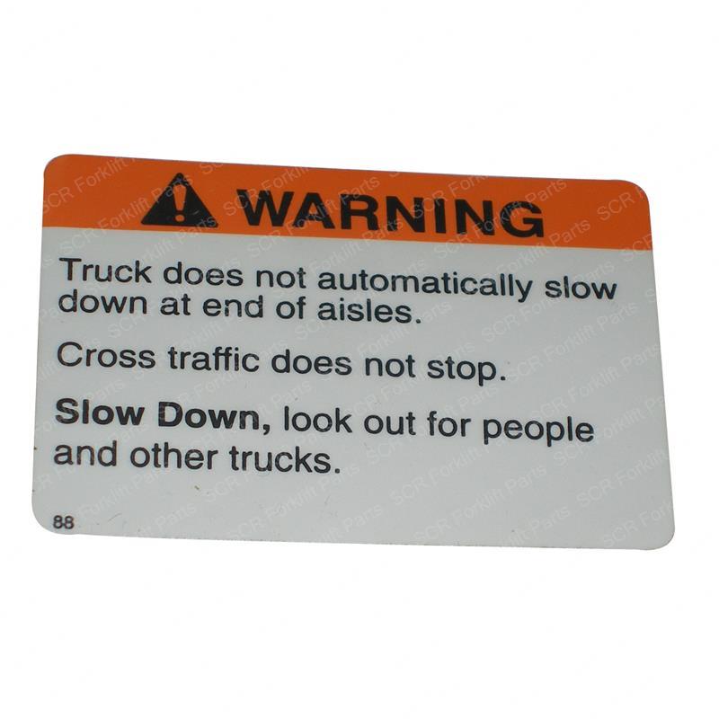 WARNING END OF AISLE CR69088 cr69088 product image