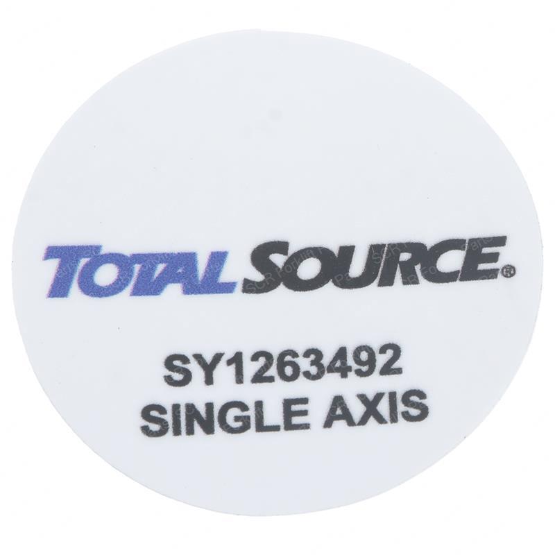 DECAL - SINGLE AXIS SY1263492 SY1238651 sy1238651 product image