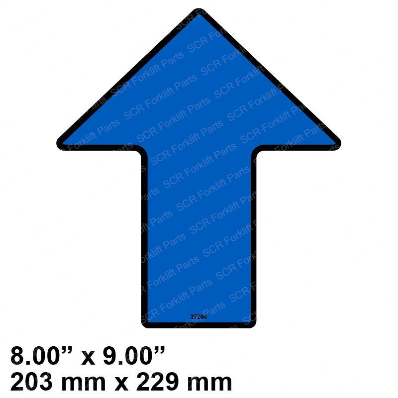DECAL -  ARROW BLUE JL27204 jl27204 product image