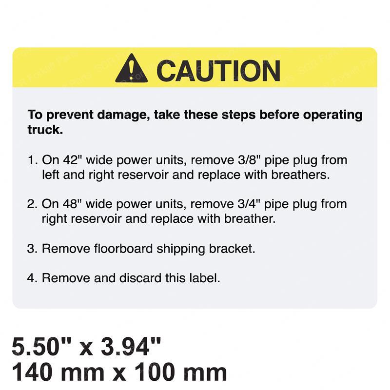 CAUTION HYDRAULICS CR69310 cr69310 product image