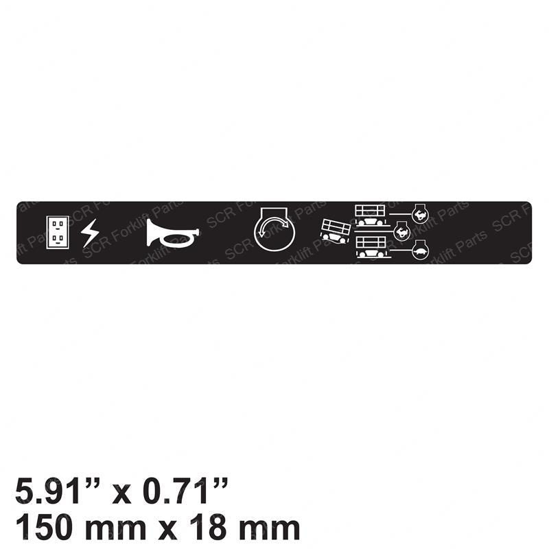 DECAL - PLATFORM FUNCTION JL1001181623 jl1001181623 product image