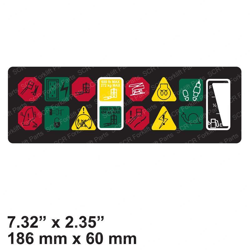 DECAL - LIGHT PANEL (PLATFORM) JL1001199922 jl1001199922 product image