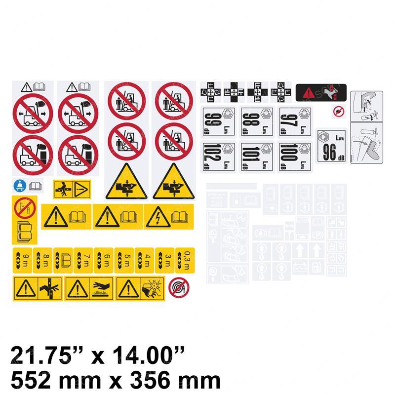 DECAL KIT RA0300248CE ra0300248ce product image