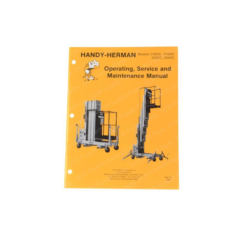 MANUAL - OP/SAFETY 1-MAN SY28-115198 sy28-115198 product image