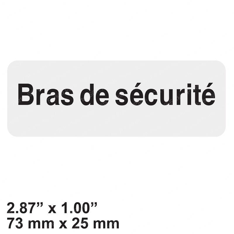 DECAL - SAFETY ARM (FR) GN43619FR gn43619fr product image