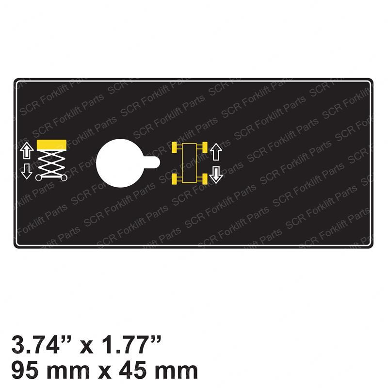 DECAL - LIFT/DRIVE FUNCTION JL1001213491 jl1001213491 product image