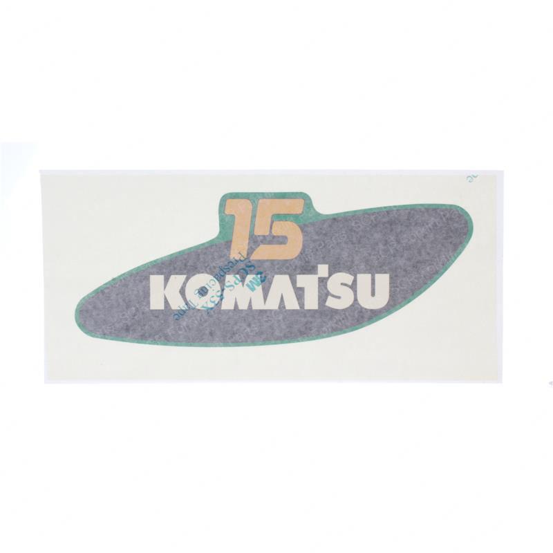 NAME PLATE 15 LEFT KO37B-1QK-A031 ko37b-1qk-a031 product image