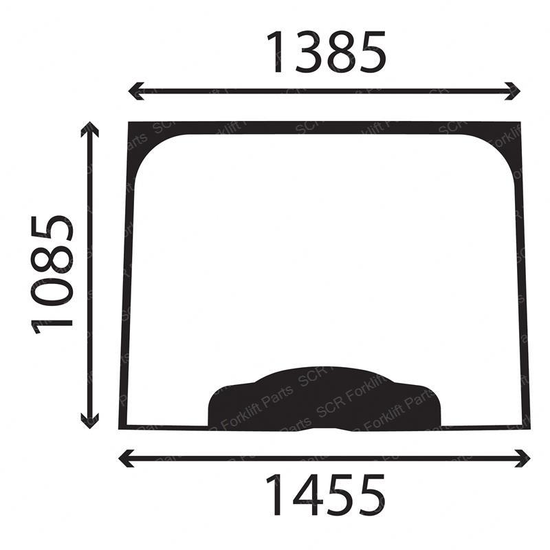 GLASS - FRONT JC82780223 jc82780223 product image
