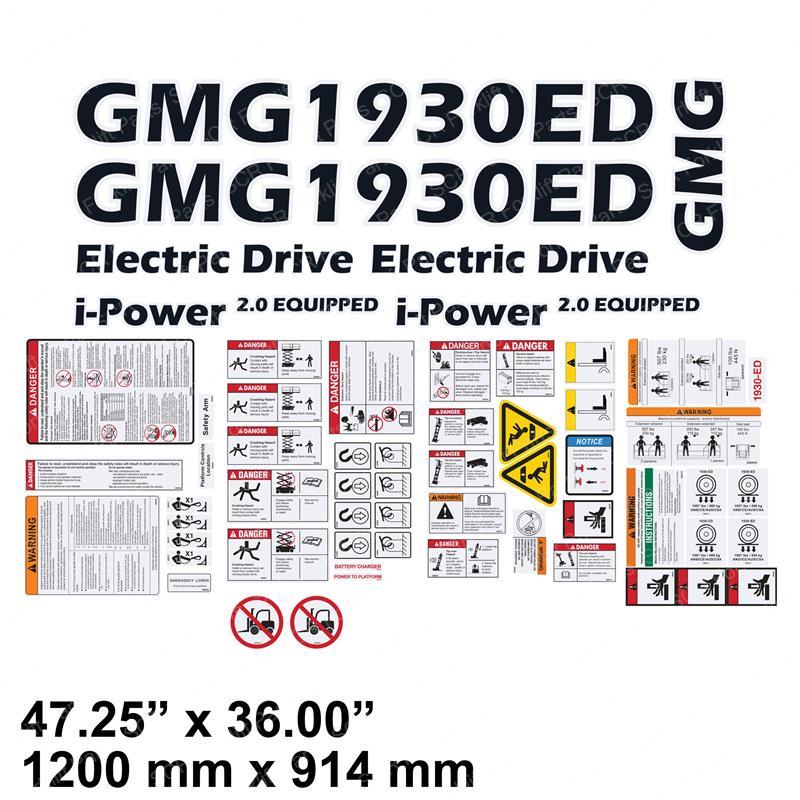 DECAL - GMG 1930 KIT SY1243985 sy1243985 product image