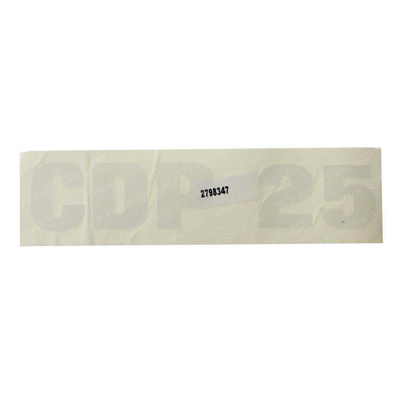 DECAL - MODEL CDP25 CL2798347 cl2798347 product image