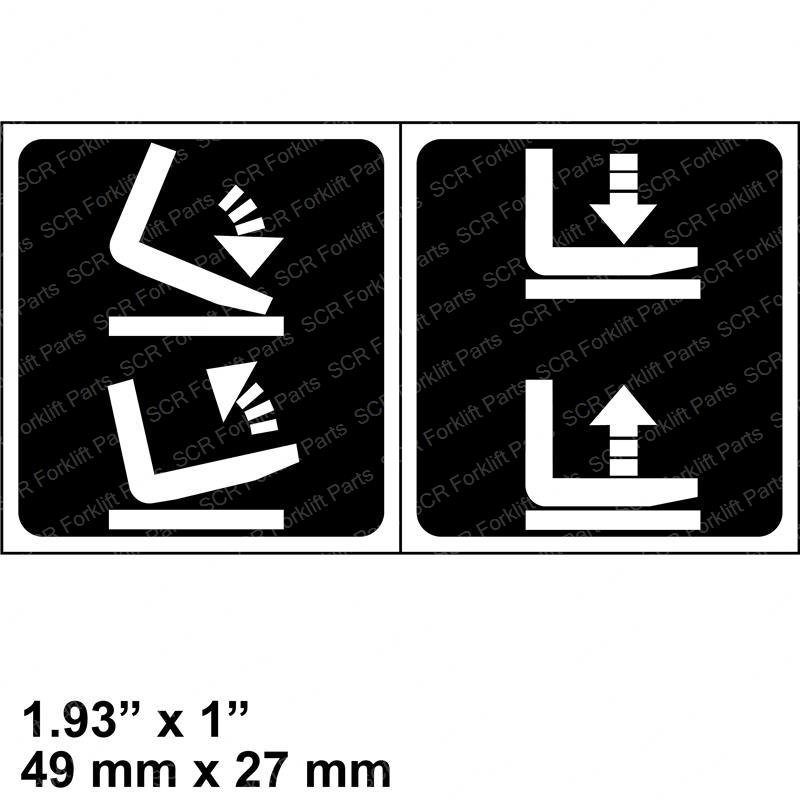 DECAL - LIFT/TILT YT0369573 yt0369573 product image