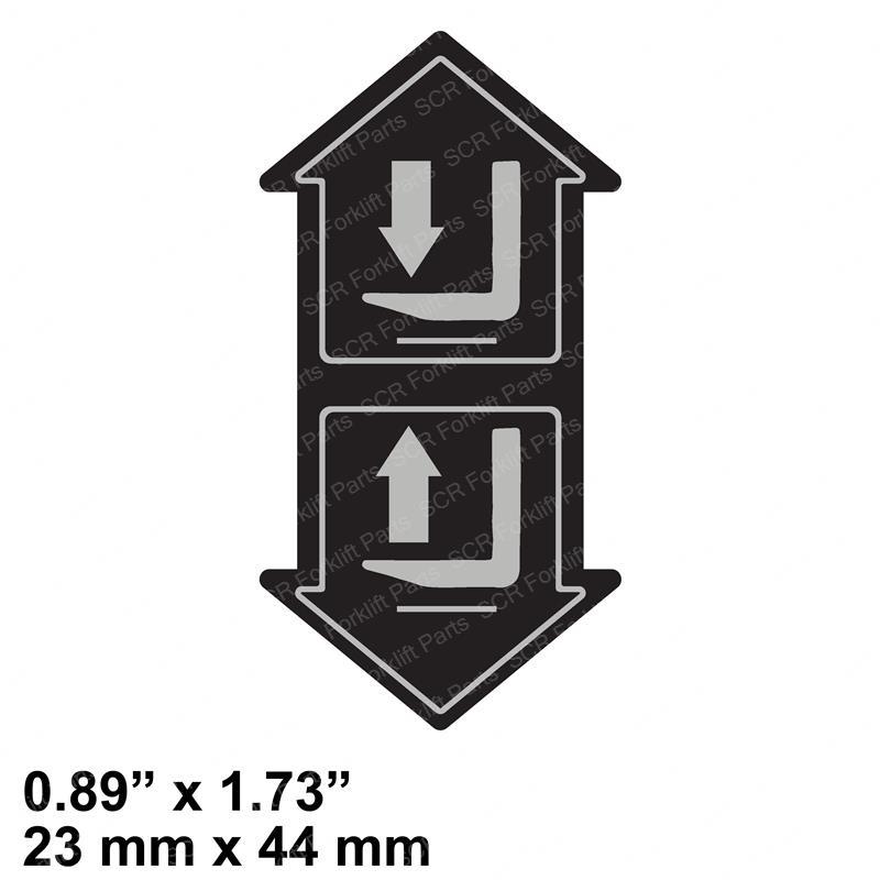 DECAL - FORKS UP/DOWN NI97831-41H00 ni97831-41h00 product image