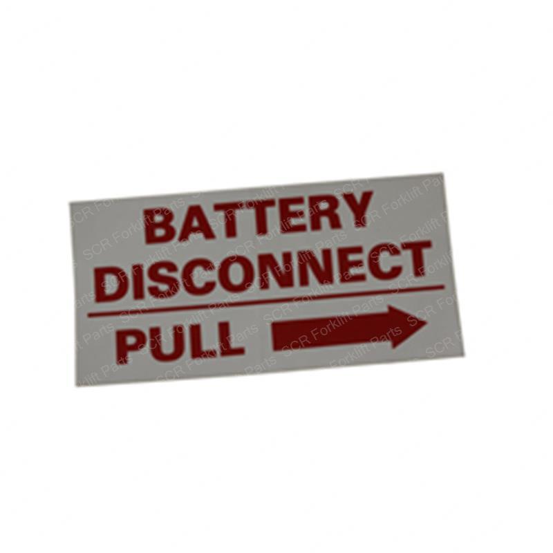 DECAL - BATTERY DISCONNECT SY28-102235 sy28-102235 product image