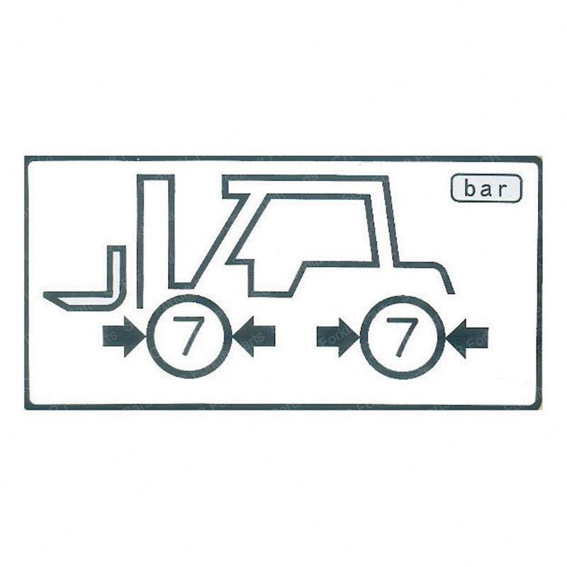 DECAL - CAUTION PLATE KO4949729 ko4949729 product image